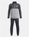Under Armour survêtement enfant Ua Rival Cb Knit Track Suit Gris Coton Taille 146/152