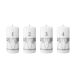 Georg Jensen Bougie d'Avent 2026 Argent Impression, 4 Pièces