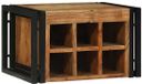 vidaXL Wijnrek - Massief Acacia Hout - 46 x 35 x 27,5 cm