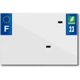 Top Plaq PVC nummerplaatstrip met bedrijfsnaam