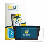 BROTECT - Screenprotector voor Dynavin D9-7 Premium Flex - Folie Beschermfolie transparant 2 Stuks