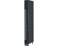 Vicco Apotheekkast Fame-Line, Donkerblauw hoogglans/Antraciet, 20 cm