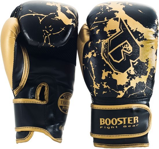 Booster Fight Gear BOKSHANDSCHOENEN â€“ BG YOUTH MARBLE goud - 8 oz