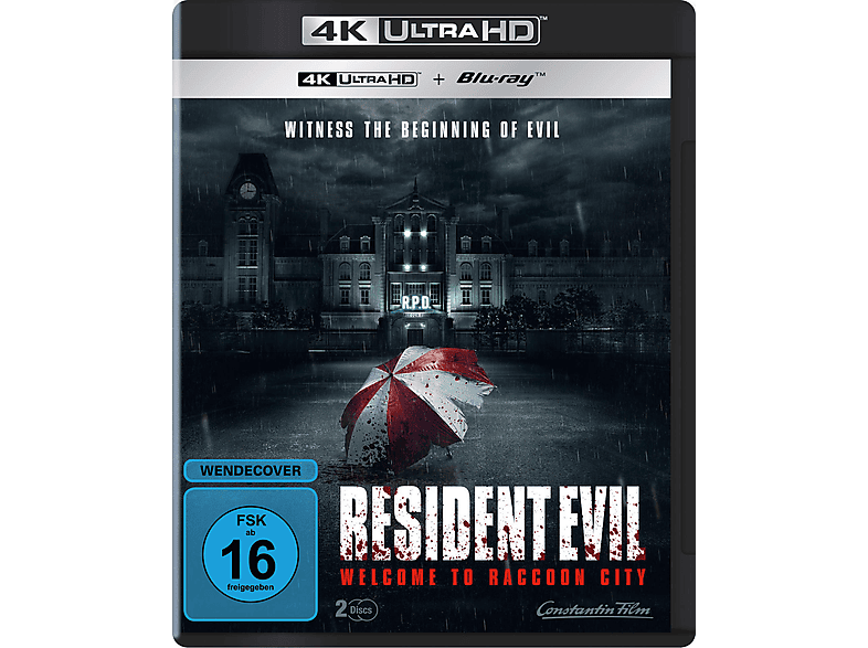 Resident Evil: Welcome To Raccoon City - Blu-ray