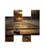 Homemania 4, natuur en landschappen per woonkamer, meerkleurig, 76 x 0,3 x 50 cm, HM204PMDF280, MDF