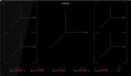 Edesa EIM-9530 R Zwart Ingebouwd 90 cm Inductiekookplaat 5 zones