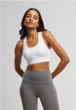Urban Classics Sports Bra Dames Bustier - wit - XS