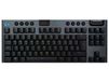 Logitech G G915 TKL - Draadloos Mechanisch Gaming Toetsenbord - Belgisch - Carbon