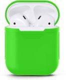 KELERINO. Airpods Silicone Case Cover Hoesje voor Apple Airpods - Groen