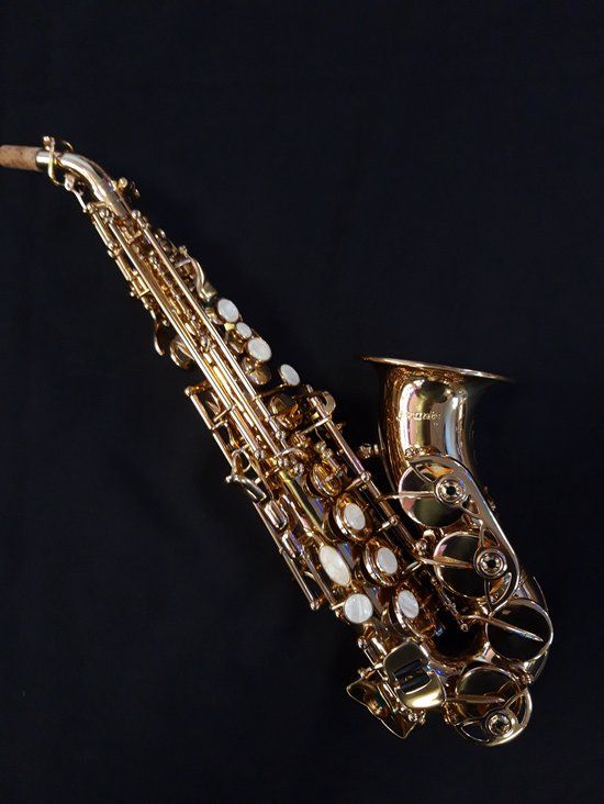 Levante Sopraan Saxofoon LV-SS4205 - Goudkleurig/Zwart