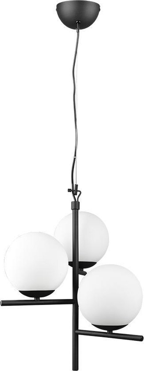 TRIO LEUCHTEN Hanglamp Pure - Zwart