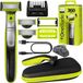 PHILIPS OneBlade 360: 2 mesjes, reisetui, geschikt voor gezicht en lichaam, 5-in-1