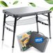 Have A seat Shenzhen Haorui Industrial Technology Co., Ltd. Folding Table, Side Table, Camping, Fishing, Barbecue, Foldable, Lightweight, Compact & with Storage Space