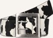 Fabienne Chapot Bold Cow Belt Riemen - Wit - Maat 85