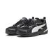 PUMA Milenio Tech 2000 Sneakers, uniseks, zwart/wit/zilver metallic, 45 EU