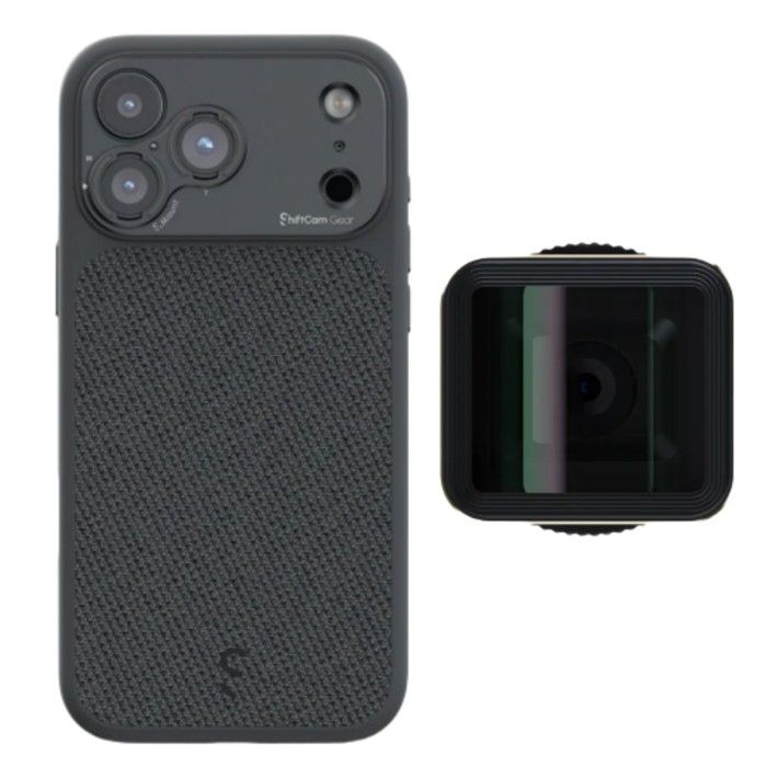 ShiftCam Camera Case S.Mount - iPhone 17 Pro (Dark Grey) + LensUltra 1,33x Anamorphic