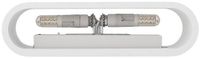 Lindby - wandlamp - 2lichts - Gips - H: 12 cm - G9 - wit