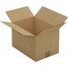 RAJA Shipping Box Single Wall Cardboard 220 (W) x 200 (D) x 310 (H) mm Brown 25 Pieces