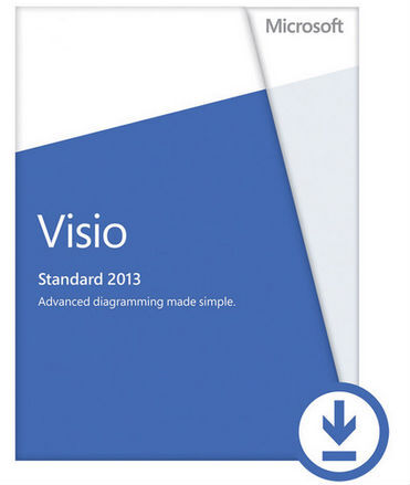 Microsoft Visio Standard 2013, x32/64, ESD, PKL, 1u, DEU