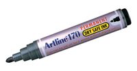 Artline 170 Permanente Marker Kogelpunt Zwart 12 Stuks