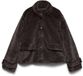 VERO MODA teddy jas - bruin