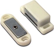 Dulimex Deurvergrendeling magneetsnapper DX-MC 8002B wit