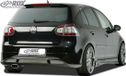 Achterskirt RDX Racedesign Achterskirt passend voor Volkswagen Golf V HB 3/5-deurs 2003-2008 'V2' (ABS)