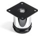 SO-TECH 4er-SET meubelpoot JIM Kastvoet chroom Ø 50 mm / Hoogte: 60 mm