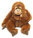 Orange-Utan Peluche Mère et Bébé, 25 cm, Marron, Polyester