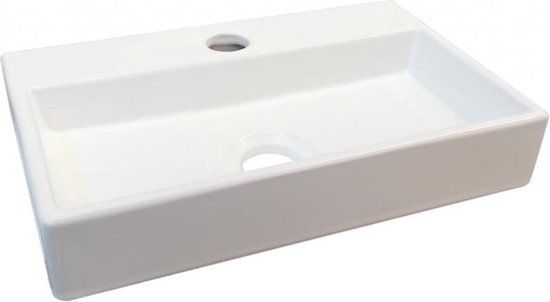 Best Design Skyline Fontein - 38x24x7cm - Wit - Keramiek