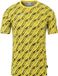 Uhlsport sportshirt Progressive 28 Korte Mouw Limonengelb Polyester Zebraprint Kinderen Mannen Voetbal