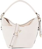 GUESS Danya Hobo Schoudertas Cream White