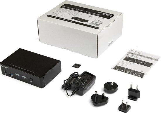 StarTech 2-Port DisplayPort KVM Switch - 4K 60Hz