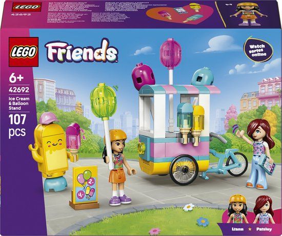 LEGO Friends Ijsjes- en Ballonnenkraam Bouwpakket 42692