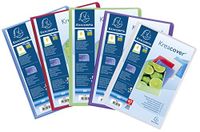 Exacompta 8x Kreacover® Chromaline Personaliseerbare showalbums PP met vaste rug - 50 tassen - 100 zichten - A4 - Geassorteerd - 5759E