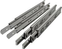 SOTECH 2 Paar (4 stuk) Volledig uitschuifbaar Ladegeleider KV1-45-H45-L450-NF Lengte 450 mm Draagkracht 45 kg gegalvaniseerd