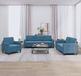 Maison Exclusive - Ensemble de canapés 3 pièces en velours bleu