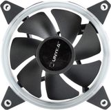 Ventilator UNYKAch CAndy 20 Computer behuizing Koeler 12 cm Zwart