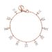 PURELEI Armband Powder Goud Kleur Met Steen Zirkonia Wit 19 cm