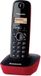 Panasonic KX-TG1611 DECT Identification de l'appelant Noir, Rouge
