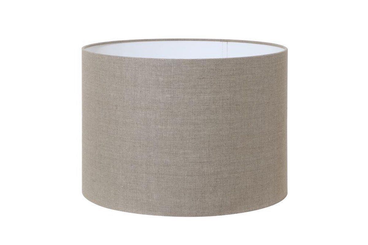 Light & Living Kap cilinder 35-35-30 cm LINEN donker Grijs Textiel