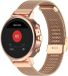 By Qubix - Milanese bandje voor Huawei Watch GT 4 / GT 5 (41mm) & GT 5 Pro (42mm) - Champagne goud
