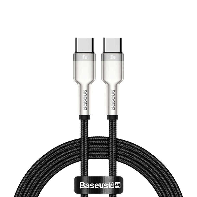Baseus USB-C naar USB-C Kabel 2m - Zwart