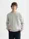 Scotch & Soda CORE - LOGO SWEATSHIRT Heren Trui - Grey Melange - Maat M