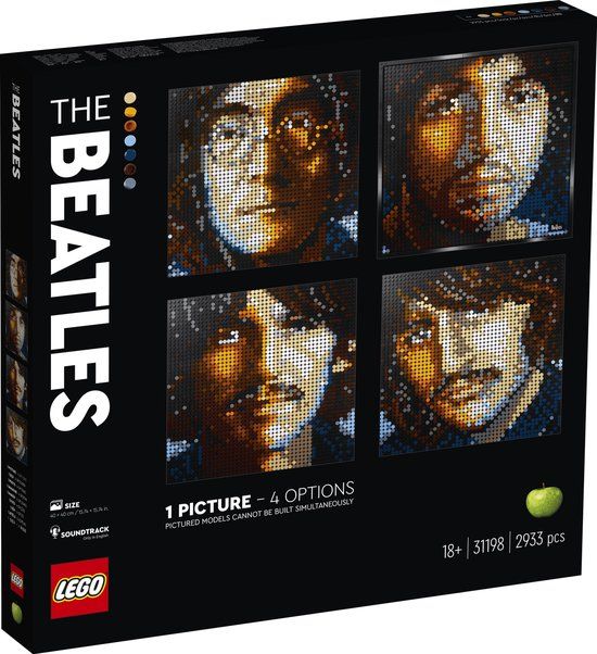 LEGO Art The Beatles - 31198 - Bouwset - 2933 onderdelen