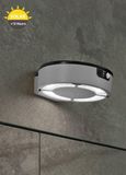 Fortunato wit Solar Led 150 PIR CCT Fumagalli Fortunato Solar LED Wandlamp - Wit - Motion Sensor - CCT - 280 Lumen