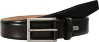 LLOYD Leren Riem Leather Belt W100 Dark Brown Bruine