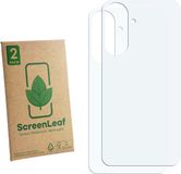 ScreenLeaf Bedifol GmbH 2 Stuks Screenprotector voor Samsung Galaxy A27 5G (Achterkant) - Hoogwaardige Beschermfolie transparant