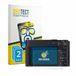 BROTECT - Screenprotector voor Panasonic Lumix DC-TZ300 - Folie Beschermfolie transparant 2 Stuks