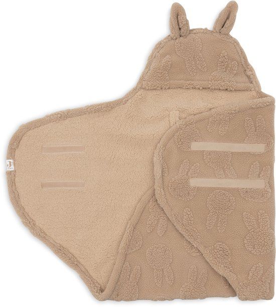 Jollein Wikkeldeken Nijntje Jacquard Teddy Biscuit 100x105cm
